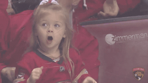Happy Ice Hockey GIF by Florida Panthers - Find & Share on GIPHY