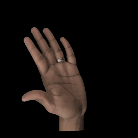 Image result for waving hand animation