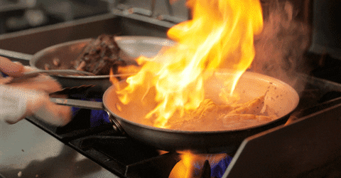 Fire Cooking GIF by Yevbel - Find & Share on GIPHY