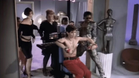 Meeting In The Ladies Room 80s Gif Find Share On Giphy