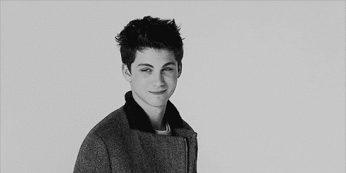 Logan Lerman GIF