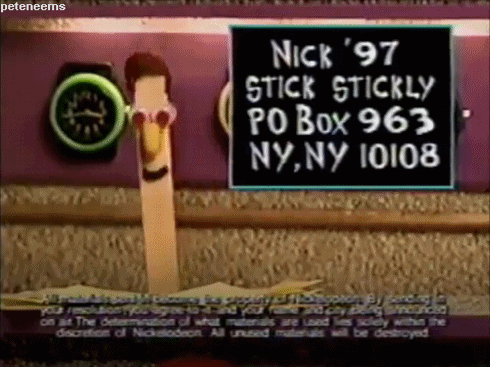 90s stick figure artist