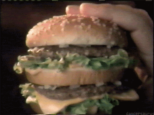 Big Mac Food GIF