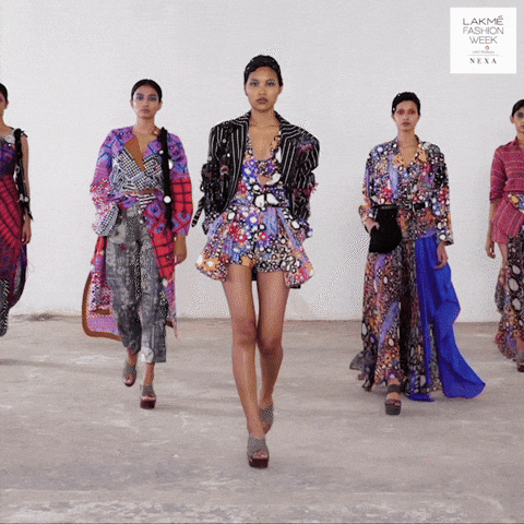 Fashion Show Bollywood GIF by Lakme Fashion Week