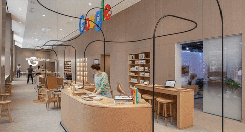 Google's first physical retail store