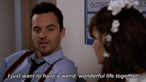 Proposal I Just Want To Have A Weird Wonderful Life Together GIF by New Girl
