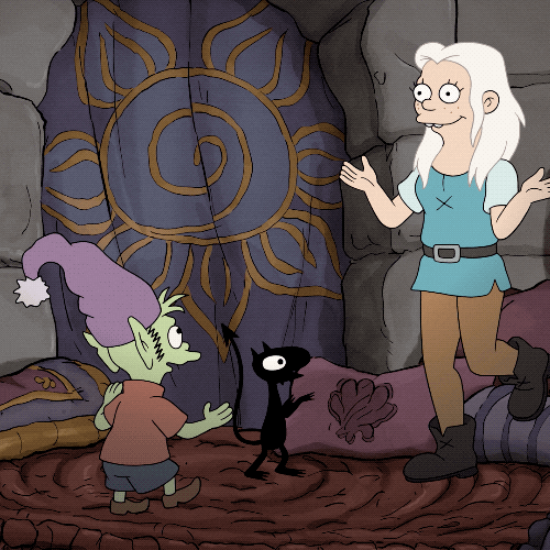 Abbi Jacobson Netflix GIF by Disenchantment - Find & Share on GIPHY