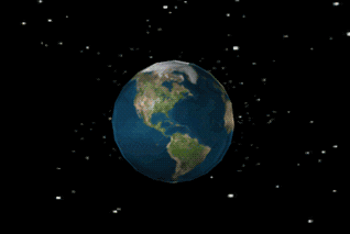 free earth globe spinning slowly gif animated