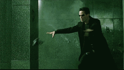Gif Animado De Matriz Neo