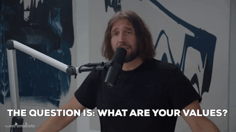 Relaxed minimalist gif