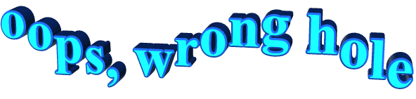 Hole Oops Sticker by AnimatedText for iOS & Android | GIPHY