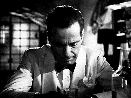 Humphrey Bogart Casablanca GIF