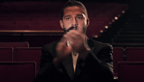 Shia Labeouf Applause GIF - Find & Share on GIPHY