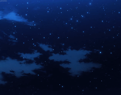 Ilustración de una estrella fugaz en un cielo nocturno