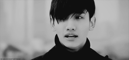 Image result for changmin gif black and white