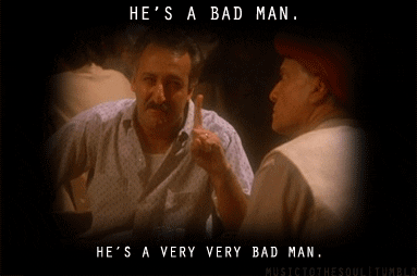 Image result for bad man seinfeld gif