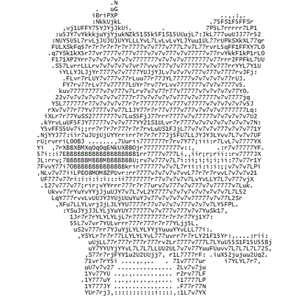 ASCII niedliche Zeichnung