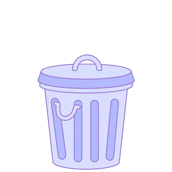 Trash Pastel Sticker for iOS & Android | GIPHY