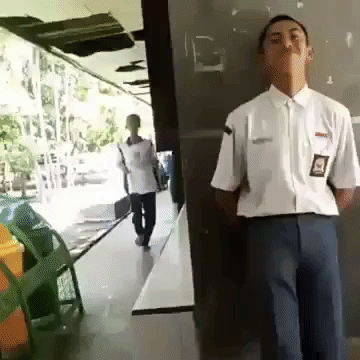 Scared as hell in funny gifs