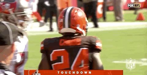 browns touchdown gif