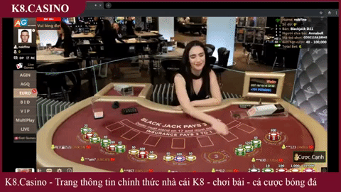 chơi blackjack tại k8 casino