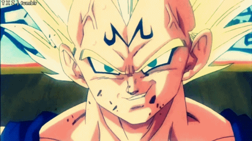 Resultado de imagem para vegeta gif