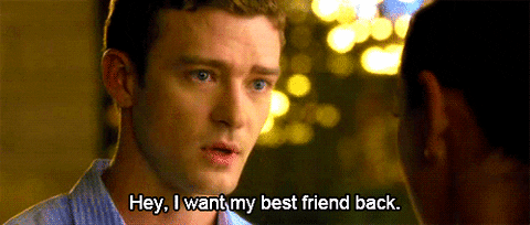 Image result for i want my best friend back gif