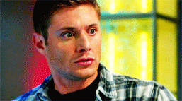 supernatural shocked jensen ackles shock gasp