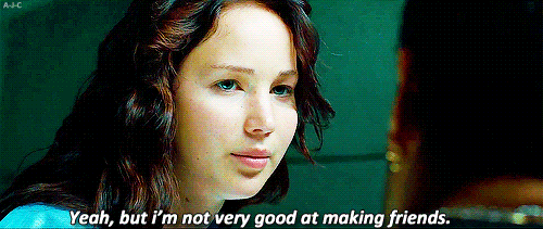 Katniss, admitting the obvious