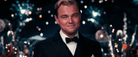 Digital Marketing: Leonardo DiCaprio Great Gatsby Champagne Coupe Cheers