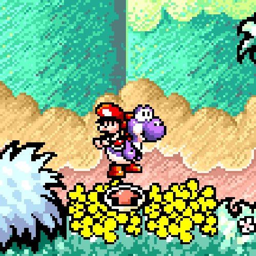 Yoshi'S Island Nintendo GIF Find & Share on GIPHY