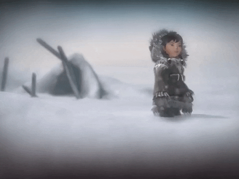 Fox Snow GIF by Never Alone - Find & Share on GIPHY