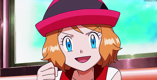 Risultati immagini per Serena pokemon gif