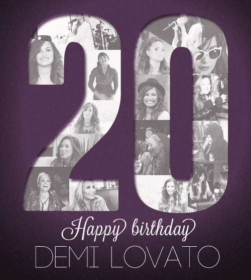 Happy Birthday Demi GIF - Find & Share on GIPHY
