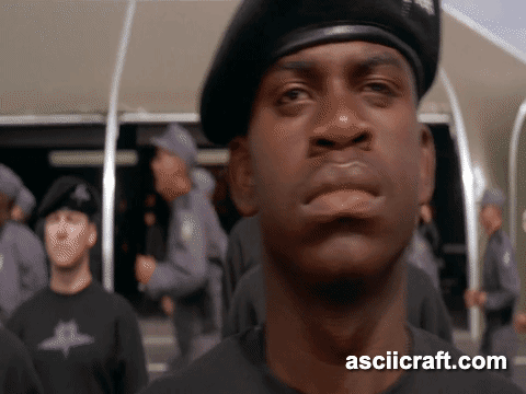 Starship Troopers scene