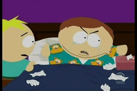 Cartman Cries When Kyle Punches Him
