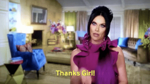 Real Housewives Thank You GIF by leeannelocken