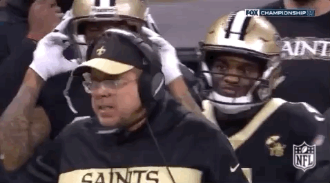 Image result for deal with it sean payton animated gif