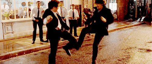 Image result for mark darcy gif fighting
