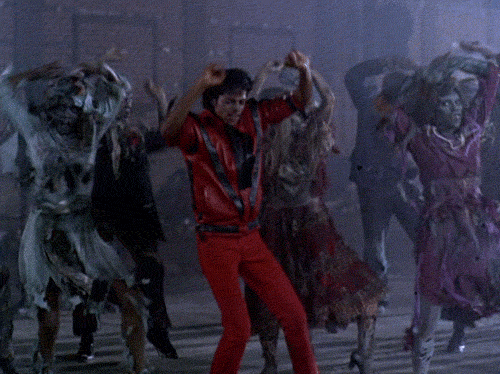 Michael Jackson's "Thriller" should definitely be on your Halloween virtual dance party play list!