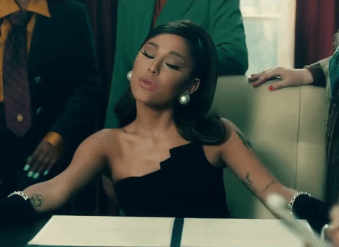 Positions GIF by Ariana Grande - Find & Share on GIPHY