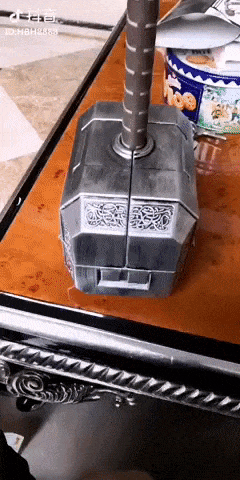 Hammer of Thor in funny gifs