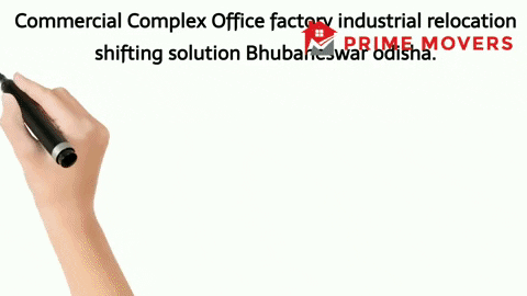 Office Shifting Service Bhubaneswar (Factory Relocation)