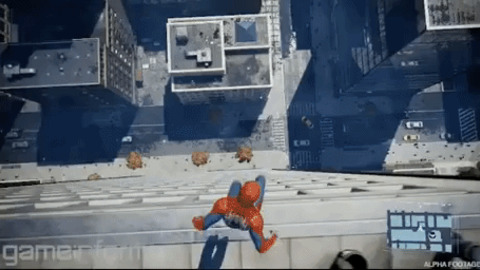 Spiderman PS4 hype gif