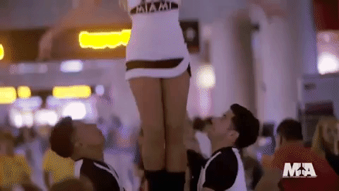 Cheer Stunt GIFs - Find & Share on GIPHY