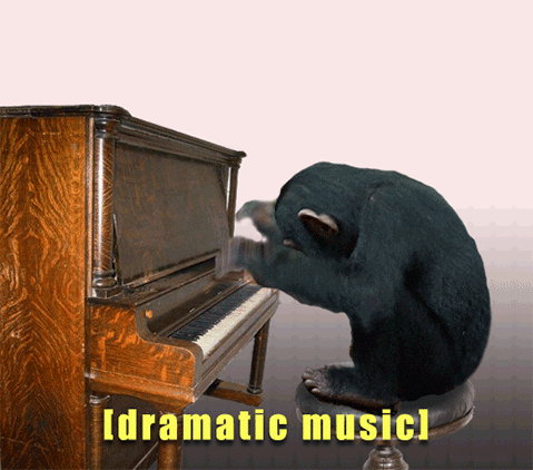 even more dramatic music