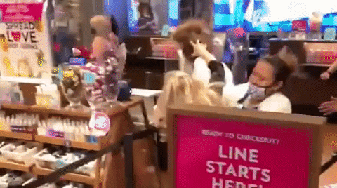 Two People Arguing Gif