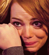 Emma Stone Crying GIF