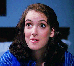 Reactions happy excited surprised winona ryder