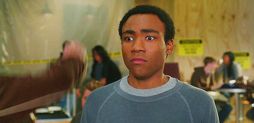 Nervous Donald Glover GIF - Find & Share on GIPHY